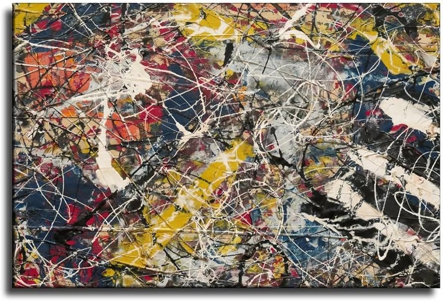 Number 17A by Jackson Pollock